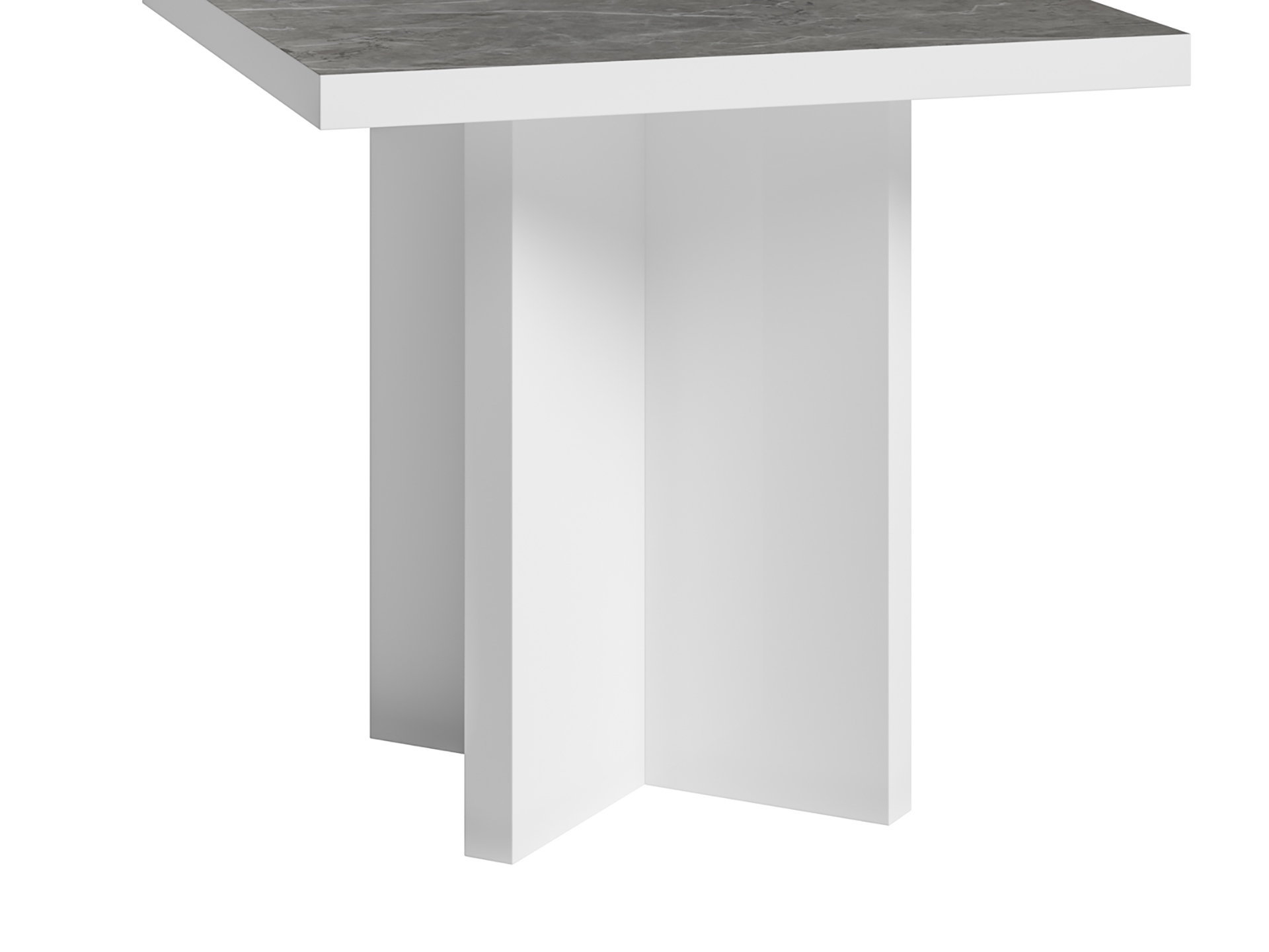 Product photograph of Status Mara Day White Italian Lamp Table from Choice Furniture Superstore.